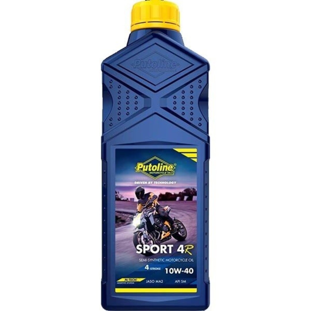 smeermiddel olie 10W40 sport 4R 1L fles putoline 74384