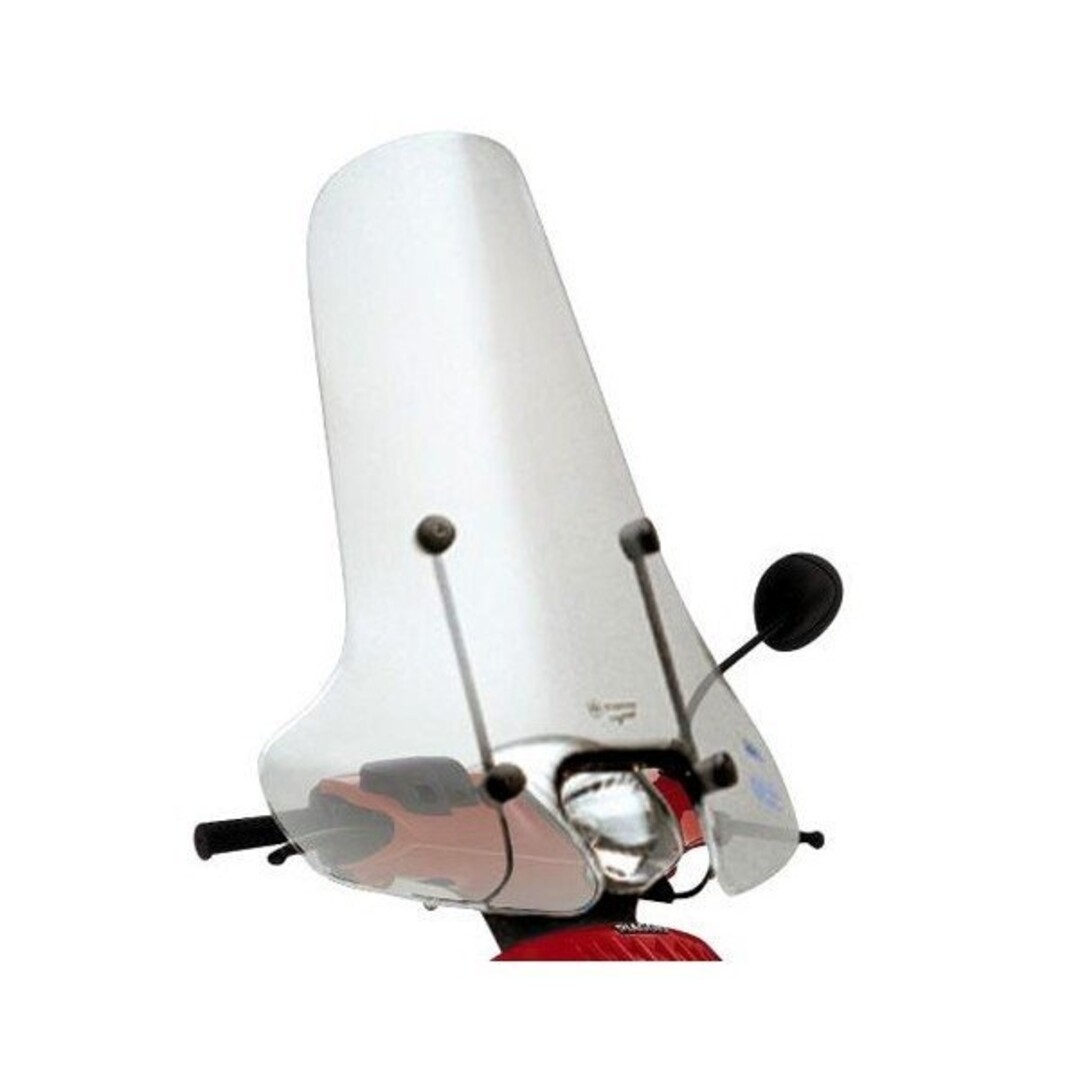 Piaggio windscherm + bev. set hoog (Made in EU) zip2000 helder