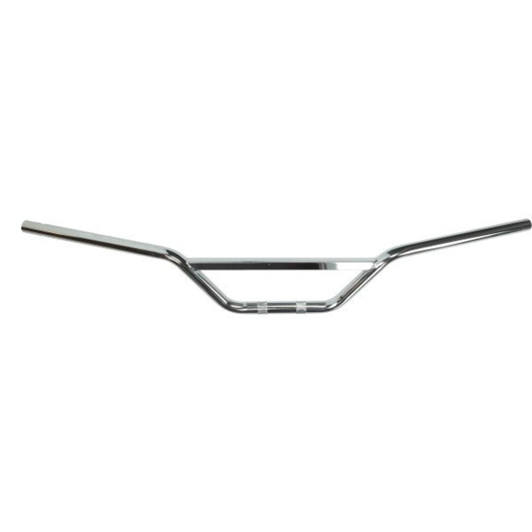 stuur vierkante spijl bromfiets chroom DMP