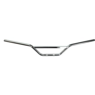 stuur vierkante spijl bromfiets chroom DMP