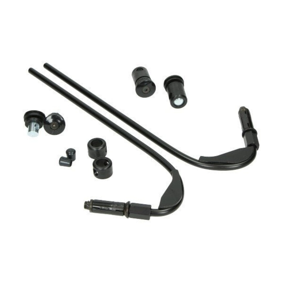 windscherm bevestigingset (made in EU) (voor 42668) model smoke primavera zwart