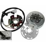 Ontsteking met vliegwiel (Kokusan model) 6 spoelen voor Minarelli AM6 en Derbi Senda motorblokken