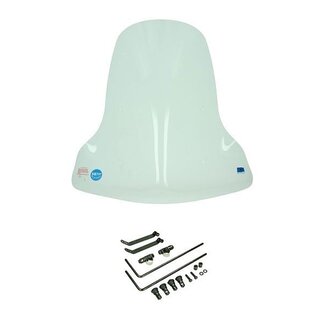 windscherm + bev. set hoog (Made in EU) ivaS2/ivaS3/ivaS4/ivaS5/ivaS8/lifane3 helder Regia