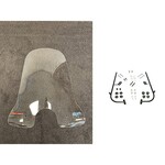 windscherm + bev. set fid/ fid2 73cm helder DMP