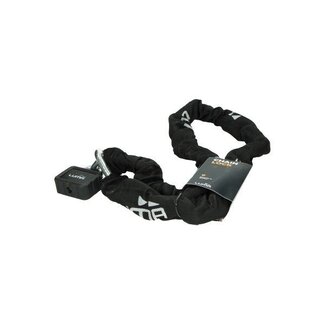 Luma slot ketting + hangslot art 5-sterren + 170cm zwart luma