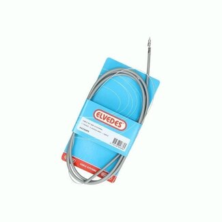 kabel gas lang 1.80/2.00m grijs binnen+buiten elvedes