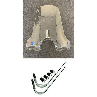 windscherm + bev. set hoog (Made in EU) gts all/gts250/gts300 helder