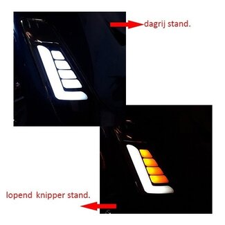 knipperlichtset led matrix euro-4 fiddle 2 helder voor DMP