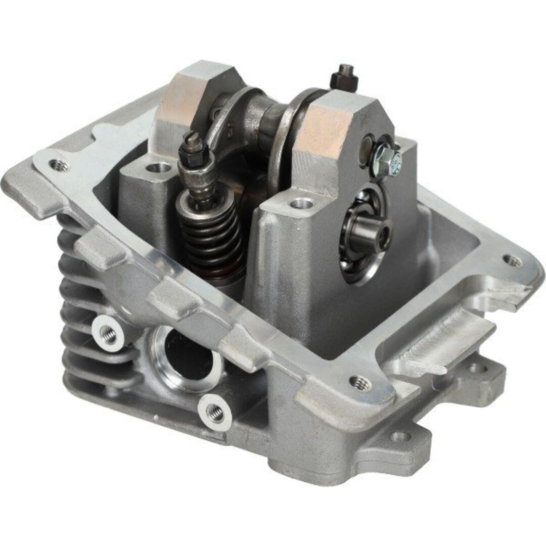 cilinderkop + klep + nokkenas Euro-2 sco piaggio 4t-2v