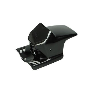 koplampspoiler vierkant citta/gilera/maxi zwart