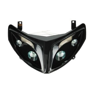 koplamp + led lamp mod. audi speedfight 2 zwart DMP
