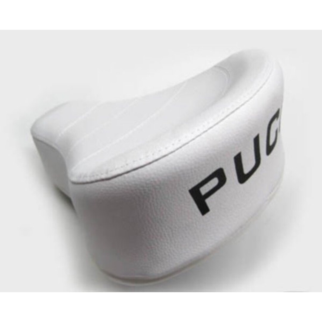 zadel met opdruk (made in EU) maxi wit