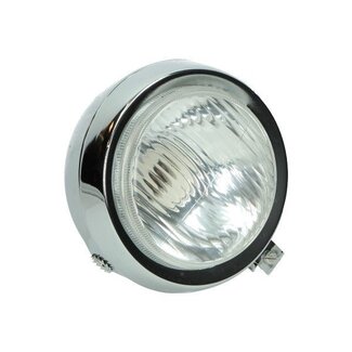 Puch Koplamp rond chroom Puch Maxi