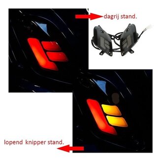 DMP LED knipperlichtset matrix smoke Fiddle 2