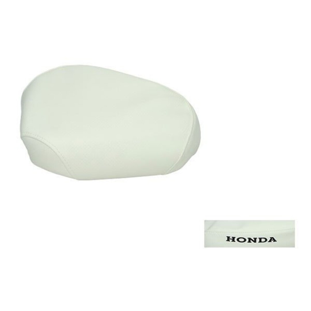 zadeldek (made in EU) + schuim honda camino wit/carbon Xtreme