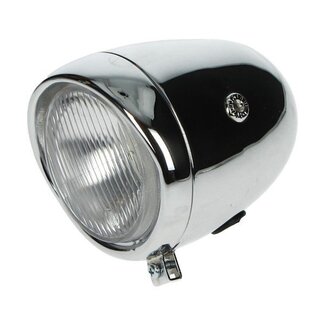 Puch koplamp rond (made in EU) oldtimer/model puch 130mm chroom