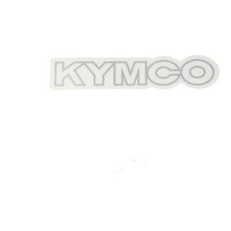 sticker beenschild woord [kymco] vp50 zwart kymco orig 87140-lfc8-e80-t03