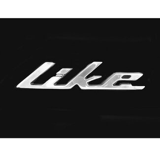 Kymco sticker kymco woord [like] new like chroom kymco orig 86102-acc1-e10-t01