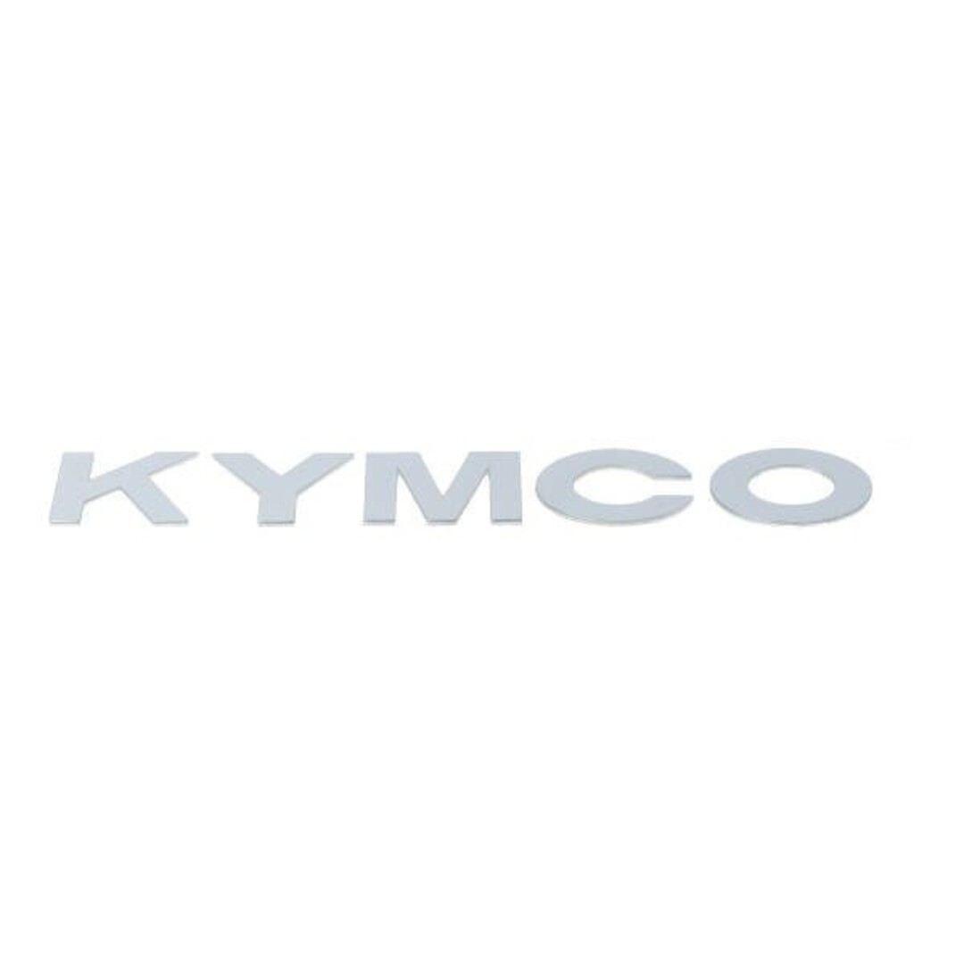 Kymco sticker zijskirt woord [kymco] agility wit kymco orig 87160-ldc8-e90-t01