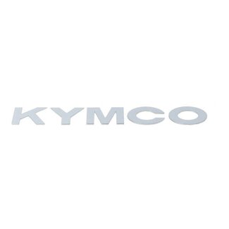 Kymco sticker zijskirt woord [kymco] agility wit kymco orig 87160-ldc8-e90-t01