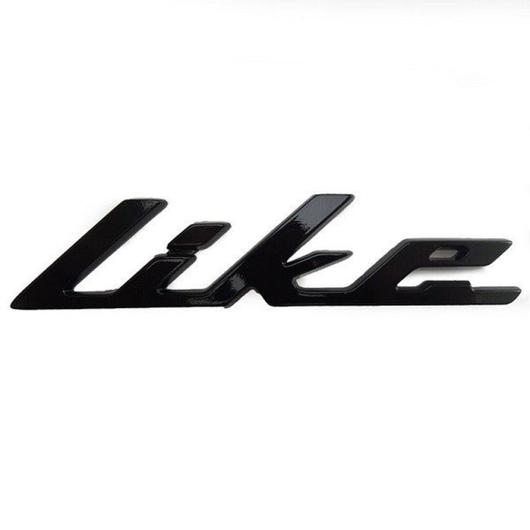 Kymco sticker kymco woord [like] new like grijs mat kymco orig 86102-acc1-e10-t02