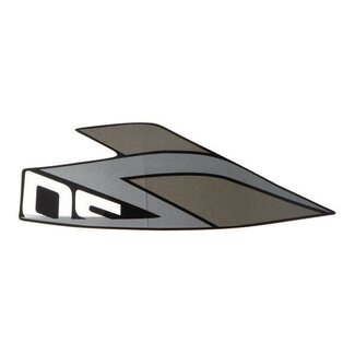 sticker beenschild woord [50] agility euro 4 zwart kymco orig 86283-ldc8-e9n-t06