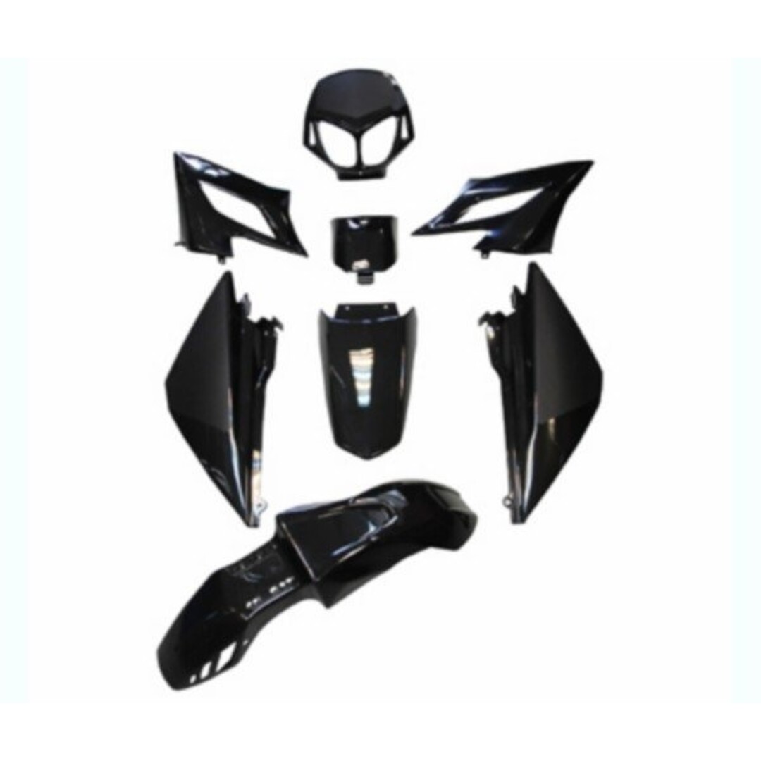 plaatwerkset senda drd pro zwart DMP 8-delig