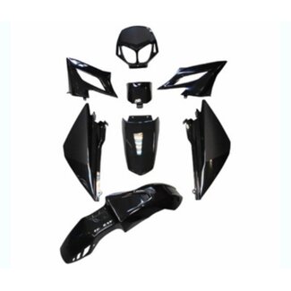 plaatwerkset senda drd pro zwart DMP 8-delig