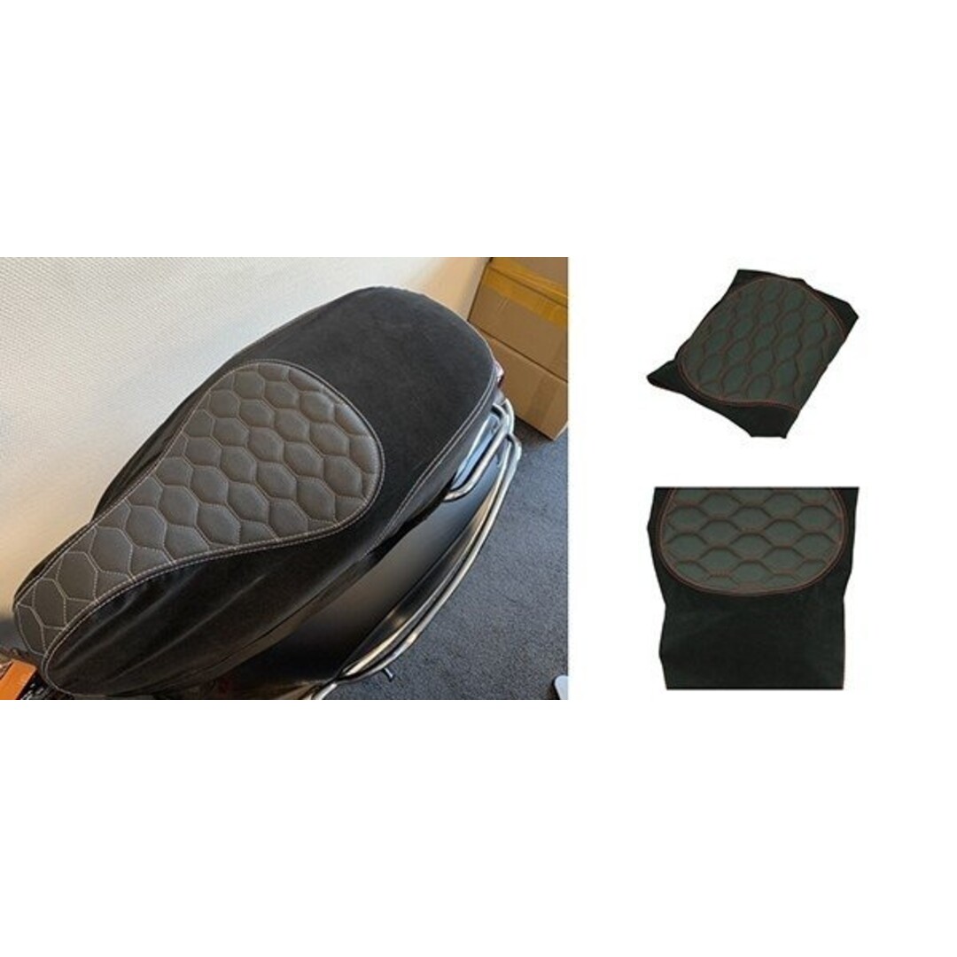 buddydek (made in EU) Designo Alcantara zwart/rood (sticksels) primav/sprin