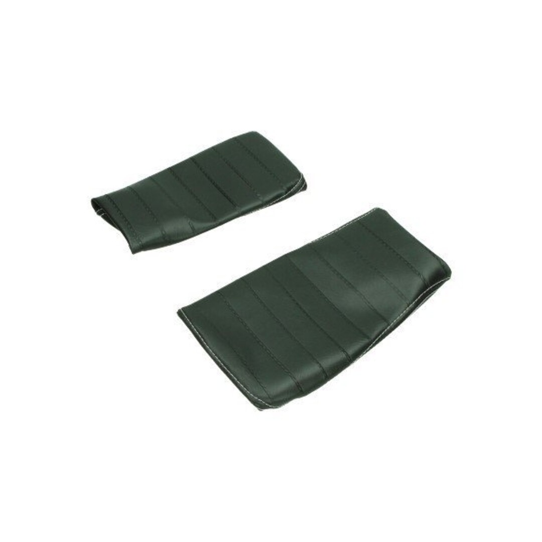 AGM Goccia buddydekset luxe (made in EU) agm Goccia zwart/wit voor+achter