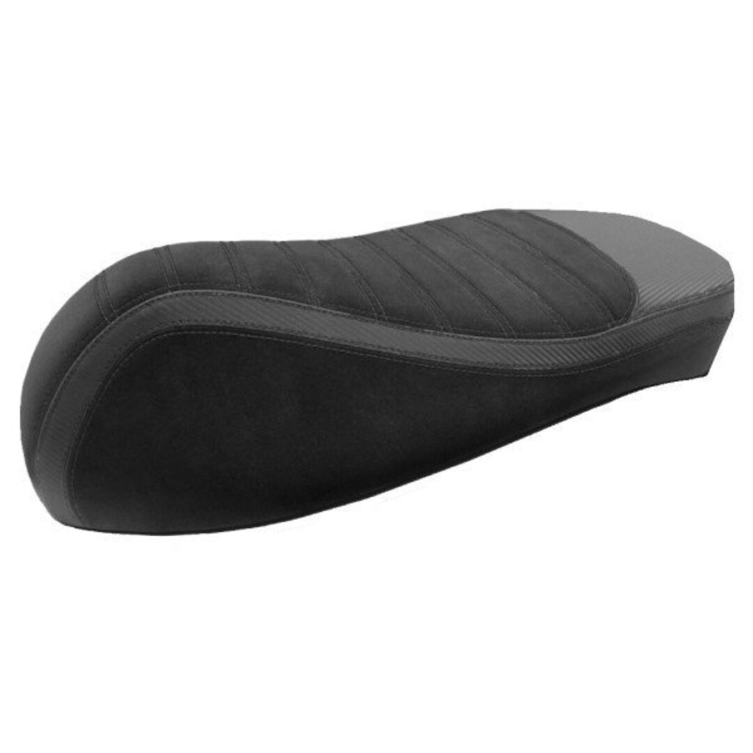 buddydek alcantara streep Sport (made in EU) vespa gts all/gts125/gts250/gts300e4 zwart/zwart