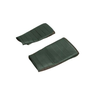 AGM Goccia buddydekset luxe (made in EU) agm Goccia zwart/rood voor+achter