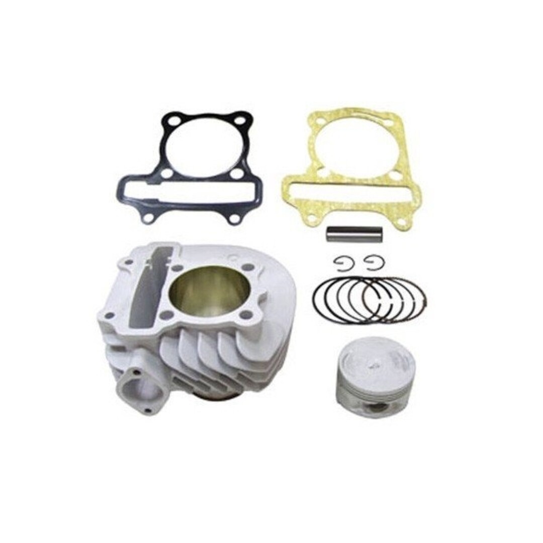 cilinder + zuiger aluminium snel( FOR 125CC) sco gy6 61mm
