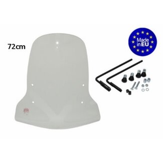 Turbho windscherm hoog + bev. set (made in EU) cd-50/ cd-50n/ cs/ speedy/ v-c
