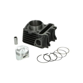 cilinder + zuiger (zie info) 70cc sco piaggio 4t-2v 47mm DMP