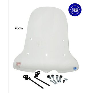 Kymco Windscherm Kymco vp50 Regia hoog 70cm – helder