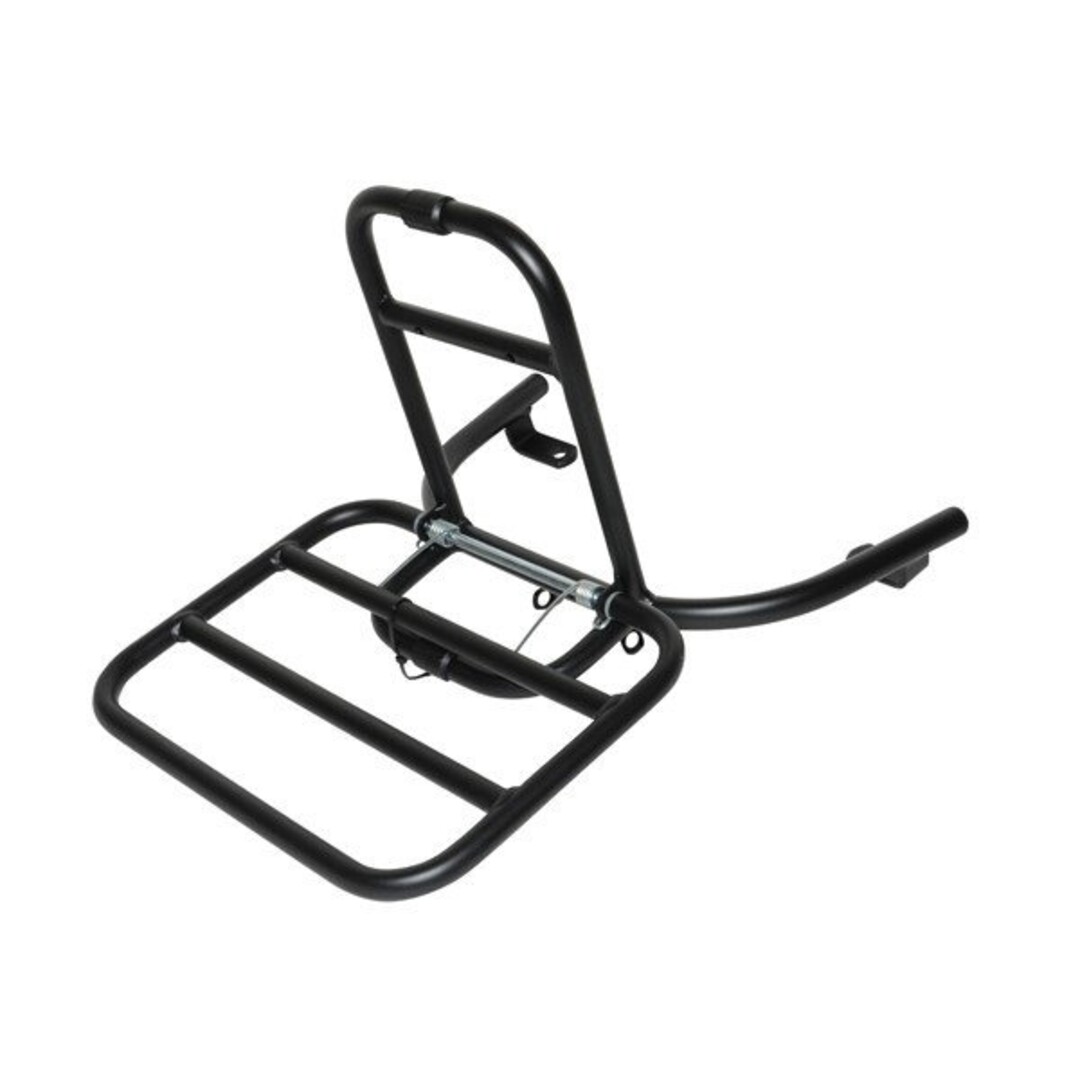 achterdrager opklapbaar achterzijde (made in EU) chi lx/nap/riva/toscana/vespelini/vx50agm zwart mat