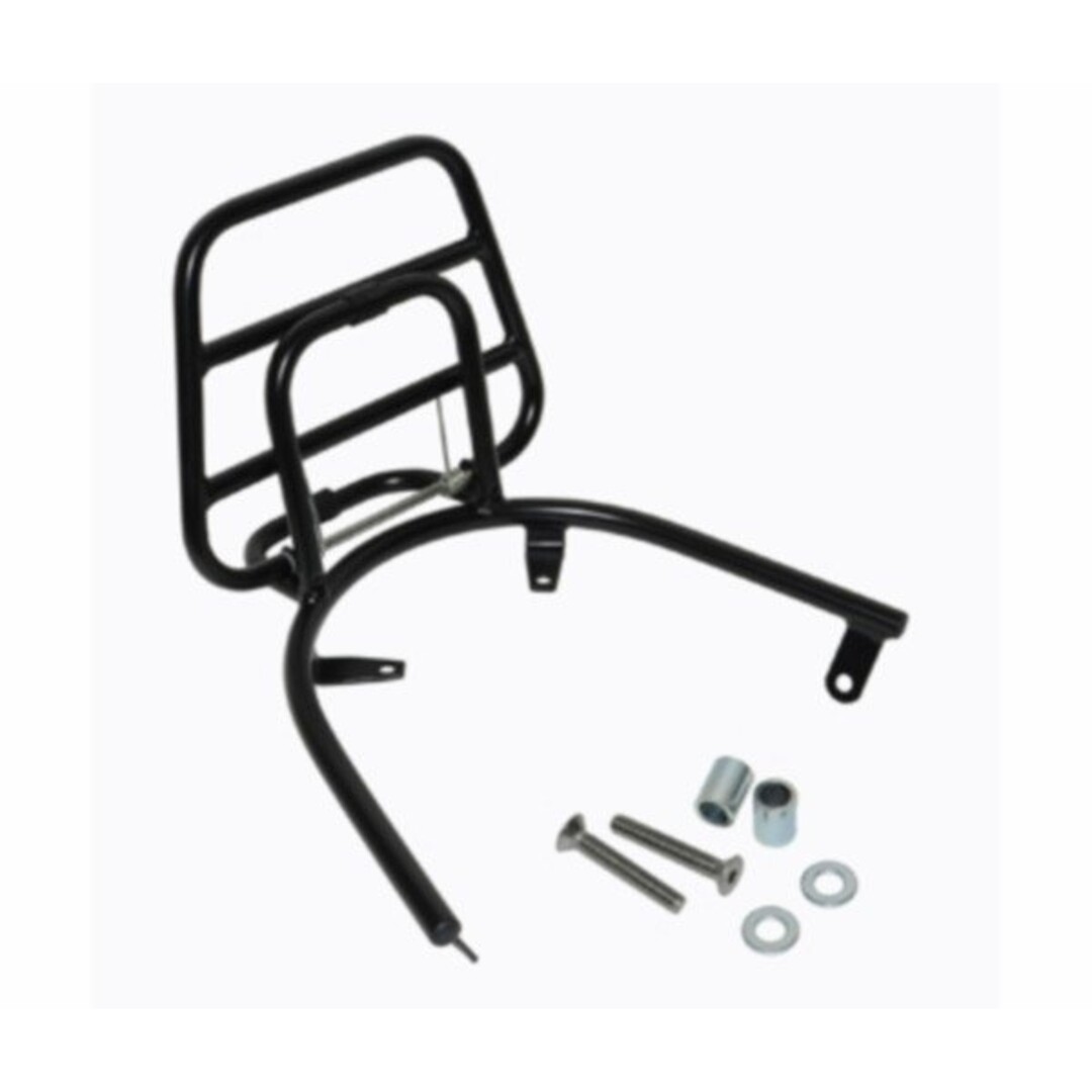 achterdrager opklapbaar (made in EU) fly new 2012 zwart mat