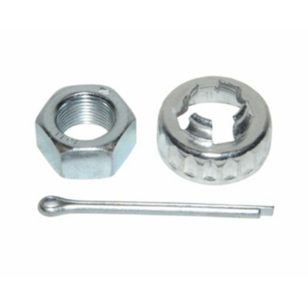 Piaggio moer set achterwielas compleet sco piaggio 3-delig