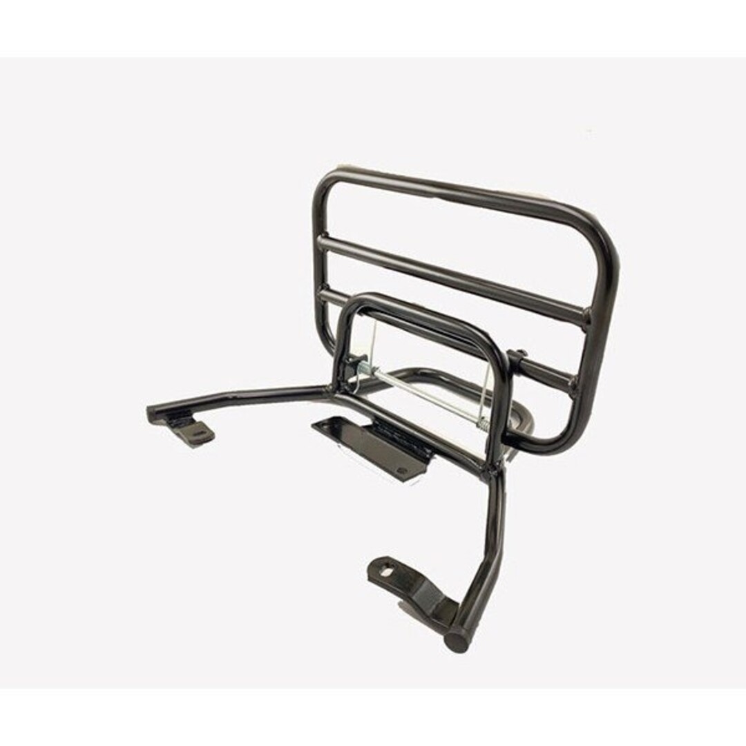 Piaggio achterdrager opklapbaar zip 4t zwart glans faco=op=op