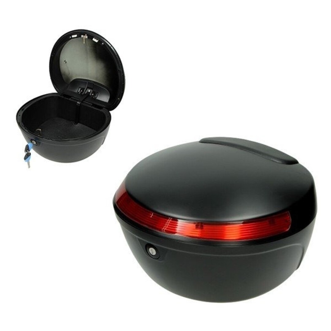 topkoffer ecootere1/ecootere2 zwart mat Ecooter 08-0040-1355zw