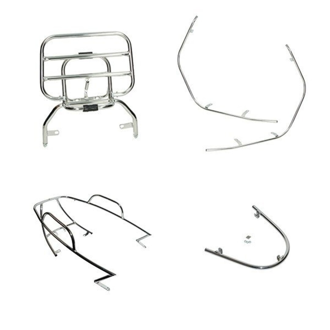 sierbeugelset compleet chi lx/nap/momo/riva1/toscana/vx50agm chroom DMP 4-delig