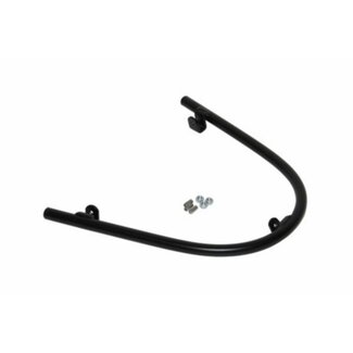 Turbho sierbeugel voorspatbord (made EU) chi lx/nap/riva/roma/vespelini/vx50agm zwart mat