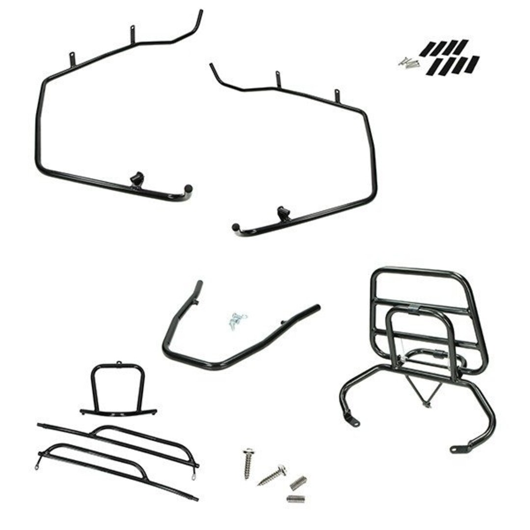 sierbeugelset compleet fid/fid2 zwart glans DMP 4-delig