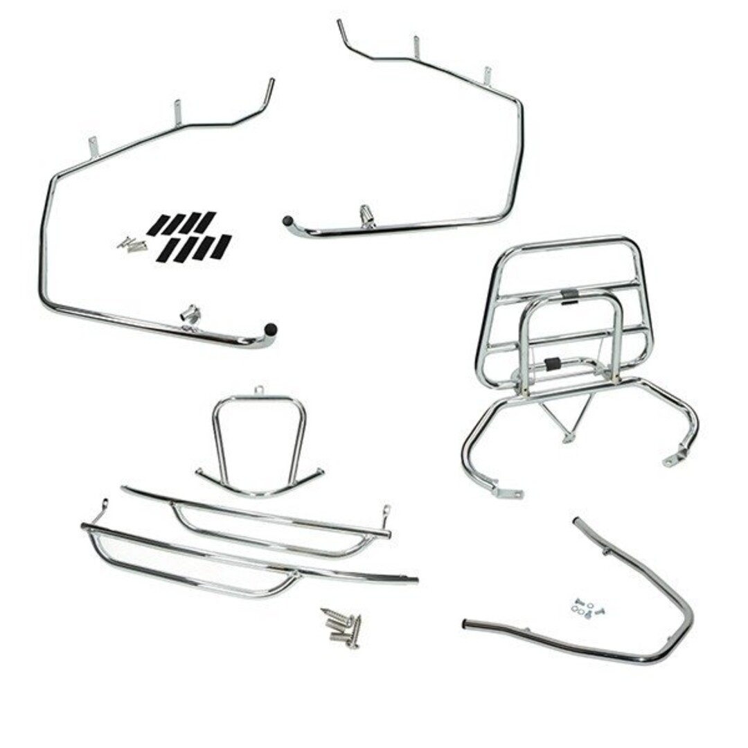 sierbeugelset fiddle chroom DMP 4-delig