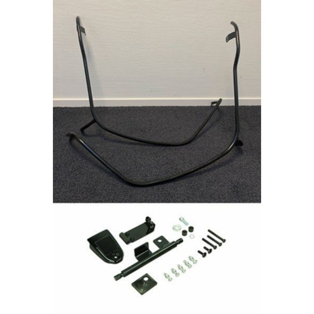 sierbeugelset voorzijde primav/sprin zwart glans DMP