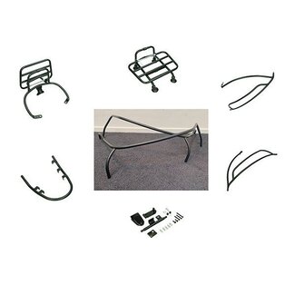 sierbeugelset compleet + dragers primav/sprin zwart mat DMP 5-delig