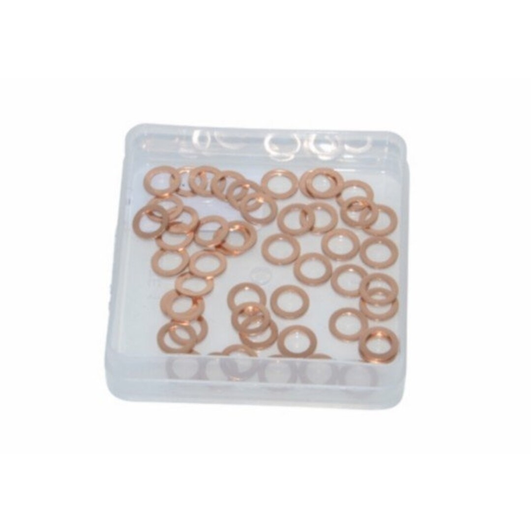 sluitring koper m6 50pcs