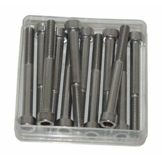 bout inbus m6x60mm rvs 12pcs