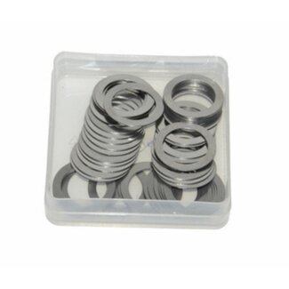 opvulring 18x25x0.3mm 50pcs
